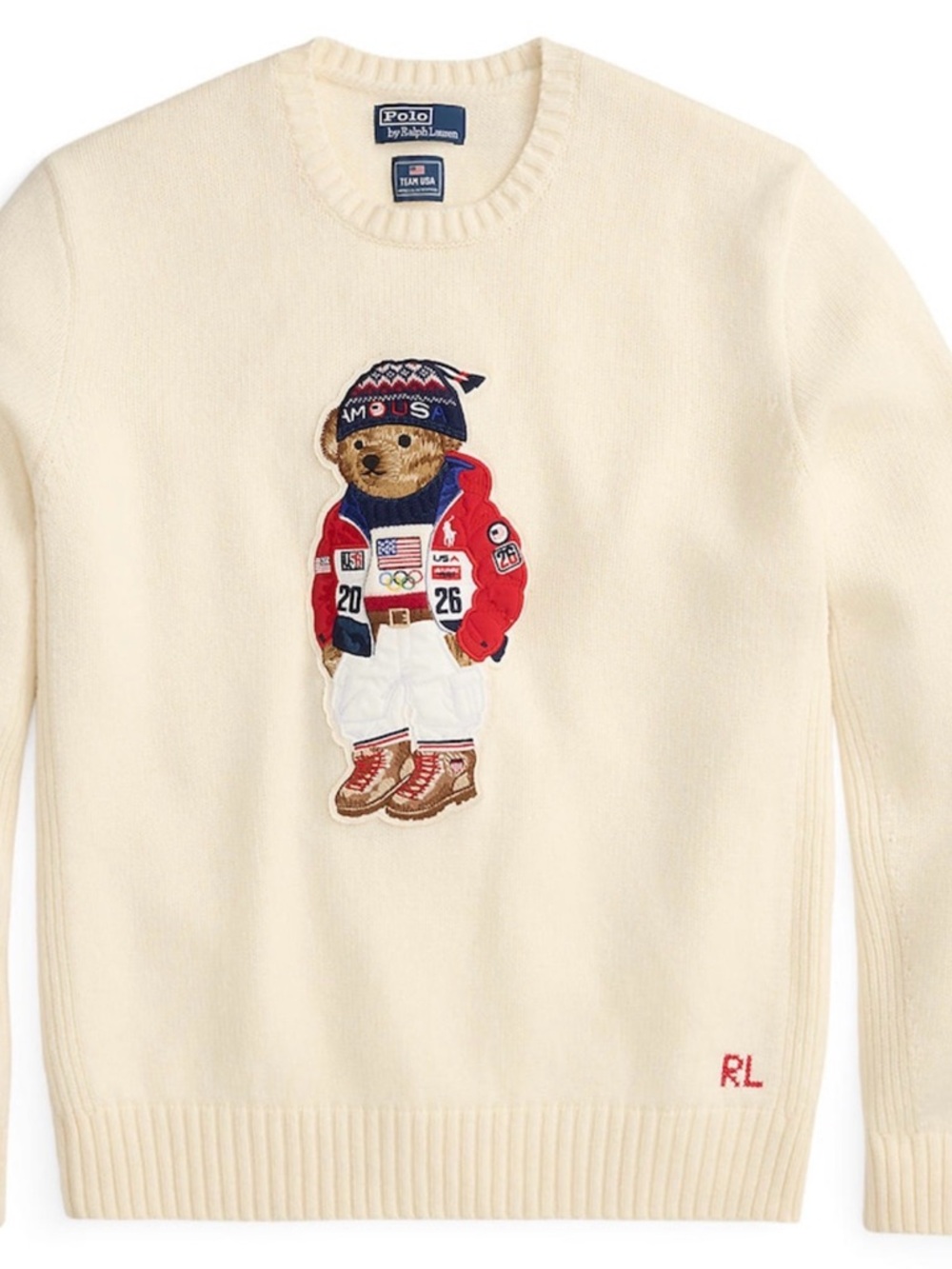Polo Ralph Lauren Olympic Bear Sweater